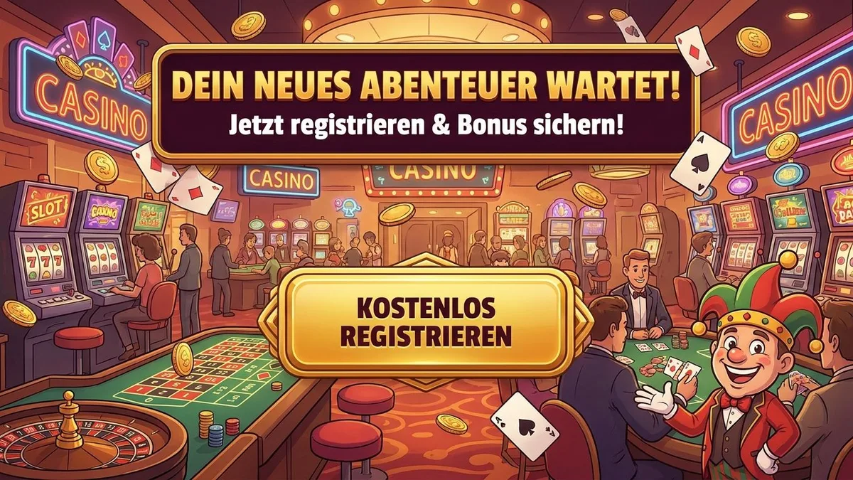 Registrieren mit Bonus